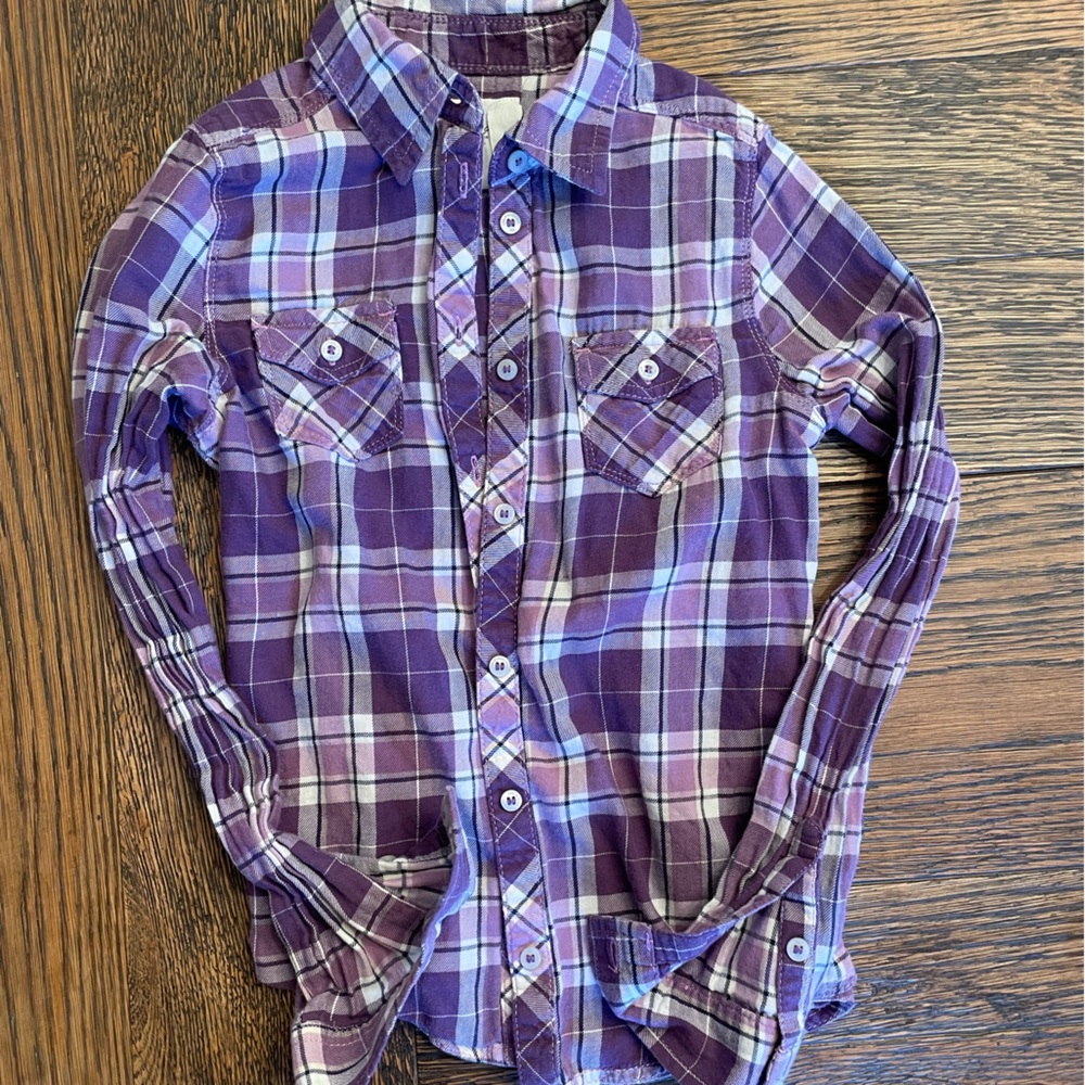 Girls flannel- H&M, size 7/8